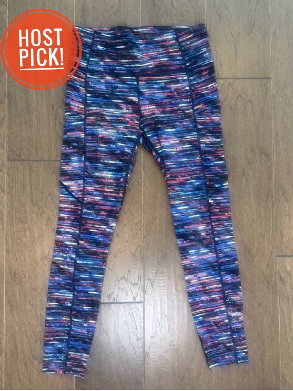 Lululemon Multicolor Striped Leggings